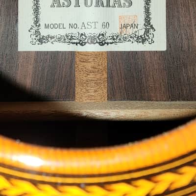 Asturias AST-60 Handmade Classical Guitar Japan 1986 image 10
