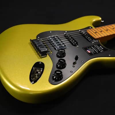 Fender American Ultra II Stratocaster HSS Maple Fingerboard Solar Flare 557 image 1