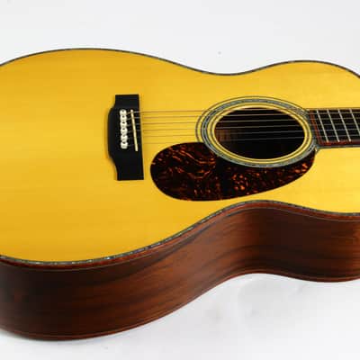 2012 Martin Custom Shop 000-42 Premium MADAGASCAR Rosewood ADIRONDACK Spruce Koa Binding image 20