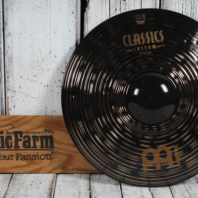 Meinl CC20DAR 20 Inch Classics Custom Dark Ride 20" Ride Drum Cymbal image 2