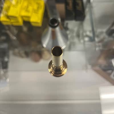 GR 66.8 B-2.8 Trumpet Mouthpiece (Gold Plate) image 3