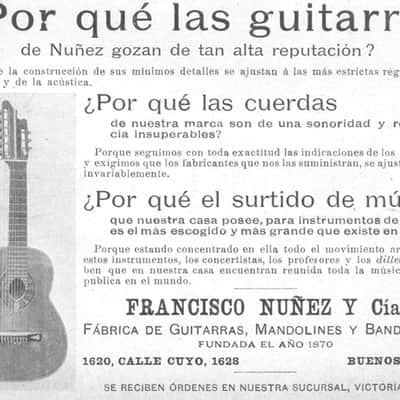 Manuel Dominguez Fabricated For Francisco Nuñez 1904 - French Polish image 2