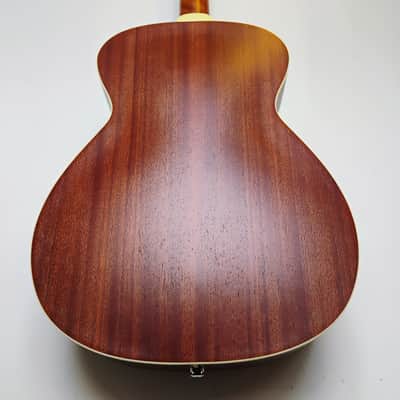 Guild Westerly Collection Series M-240E Troubadour - Pau Ferro Fretboard - 2019 - Present - DeArmond Tone Boss Sound Hole P/U - Vintage Sunburst (VSB) - Satin image 22