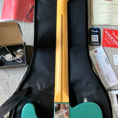 (Garland, TX) Fender American Professional Classic Telecaster 2025 - Present - Faded Sherwood Green Metallic image 11