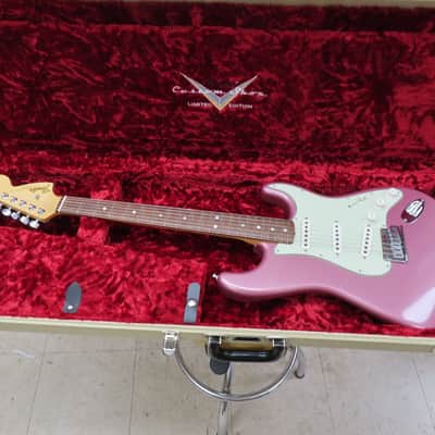 2007 Fender Custom Shop Masterbuilt Custom Classic Relic Strat, Burgundy Mist Metallic image 1