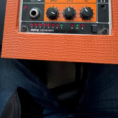 Orange Crush Mini 3-Watt 1x4" Guitar Combo with power adapter image 2