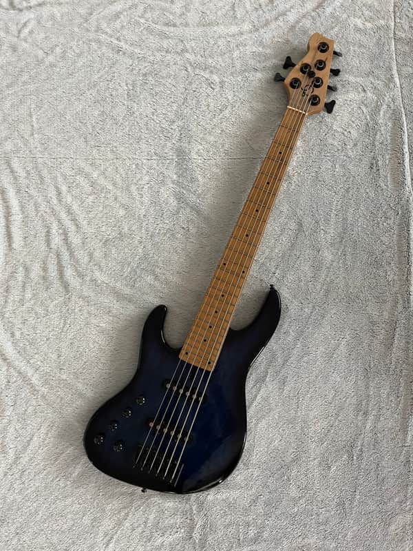 EYB Bassiq Custom – Original Bass Left Handed Used on Necrophagist’s Epitaph image 1