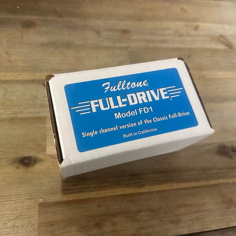 2018 Fulltone FD1 Full-Drive 1 Overdrive Blue