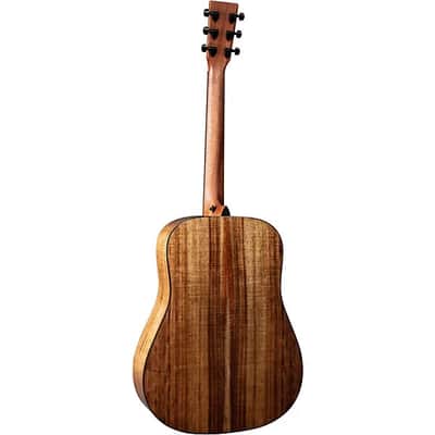 Mint Martin D-12E Road Series Koa Fine Veneer Dreadnought Acoustic-Electric Guitar - Natural image 6