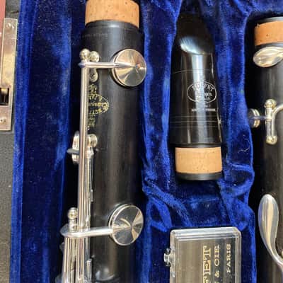 Vintage 1950 Buffet-Crampon R-13 Professional Bb Clarinet, New Pads/Corks; with Case, Mouthpiece image 7