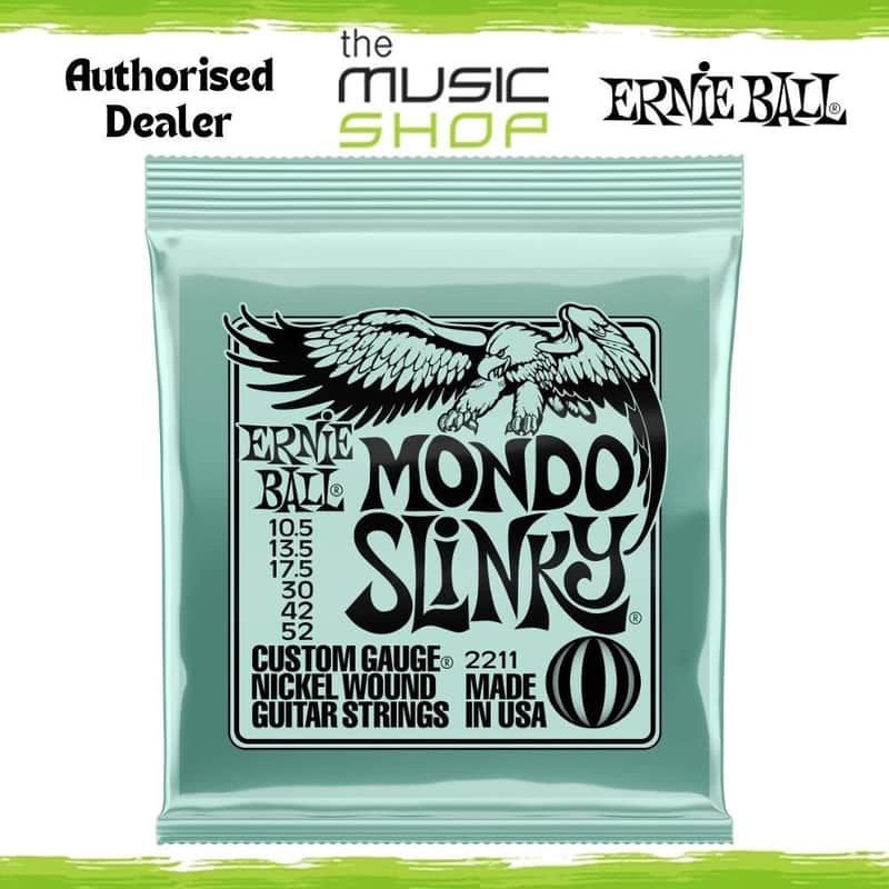 Box of 12 x Ernie Ball Mondo Slinky 10.5-52 Electric Guitar Strings - 2211 image 1