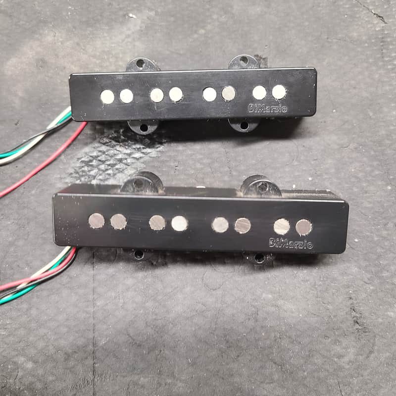 DiMarzio DP149BK Ultra Jazz Pair Set - Black image 1