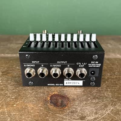 Boss EQ-200 Equalizer 2019 - Present - Black image 7