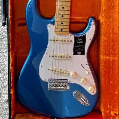Fender American Vintage II 1973 Lake Placid Blue Stratocaster Guitar with Case image 1