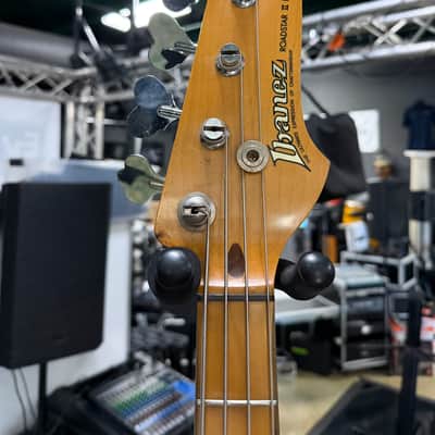 Ibanez Roadstar II 4 string bass 1980’s Drop D tuner image 13
