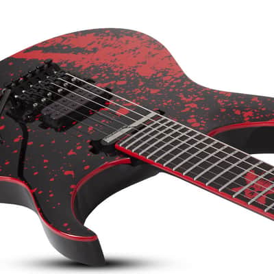 Schecter Sullivan King Banshee-6 FR-S - Obsidian Blood (2484) image 9