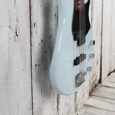 Yamaha BB434 BB400 Series Bass 4 String Electric Bass Guitar Ice Blue image 8