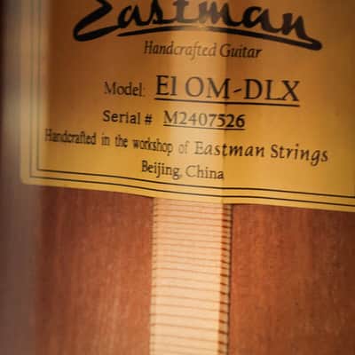 Eastman E1 OM Deluxe image 8