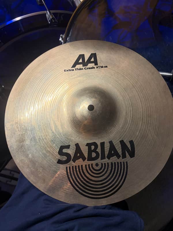 Sabian 14" AA Extra Thin Crash Cymbal