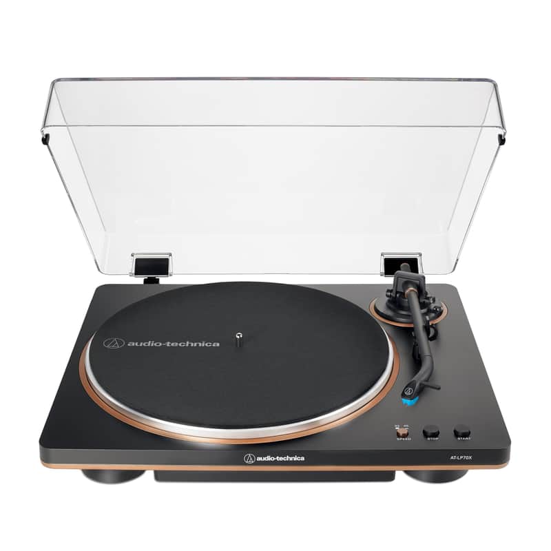 Audio-Technica AT-LP70X Automatic Turntable (Black/Bronze) image 1