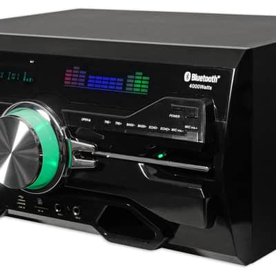 DV4000 4000w Bluetooth Home Theater DVD Receiver+4) 5.25" Black Ceiling Speakers image 9