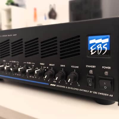 EBS 802 750-Watt Bass Amp Head 2020 - Present - Black image 2