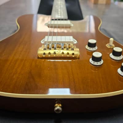 1983 Fender Telecaster Walnut Elite Gold RARE Flagship Top Model American Vintage 80s USA Electric Guitar Walnut Neck Original Hang Tag Manual image 8