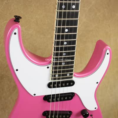 Jackson USA Custom Shop Soloist 3S Jeff Beck Style Platinum Pink Guitar image 6