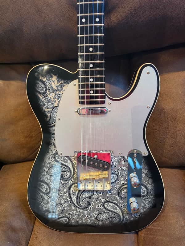 PartsCaster Custom Telecaster Paisley image 1