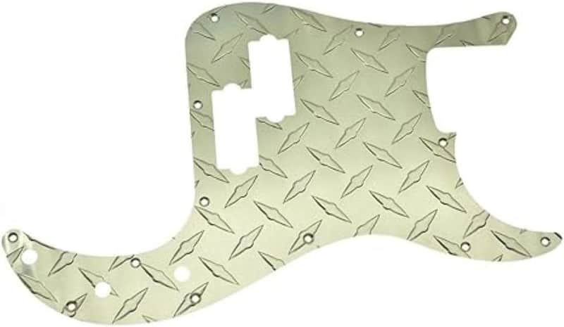 Fender Precision Bass Diamond Aluminum Pickguard - Gold Bild 1