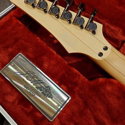 Ibanez JEM777-LG Steve Vai 30th Anniversary Limited Edition with Pink Pickups 2017 - Loch Ness Green image 16