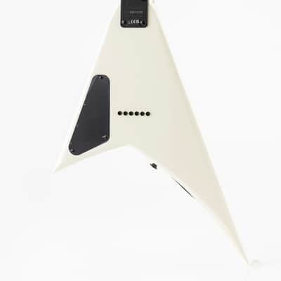 Jackson JS1XM Randy Rhoads Minion Electric Guitar - White with Black Stripes image 5
