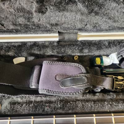 Ernie Ball Music Man Stingray 2017 - Stealth Black / Custom Jason Voorhees Paintjob image 19