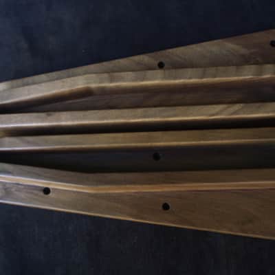 Roland Juno-106 Wooden Side Panels | Handmade American Walnut | Vintage Analog Synth Upgrade image 1