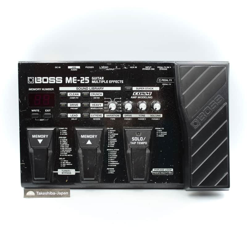 Boss ME-25 Multi Effects | Reverb Belgium