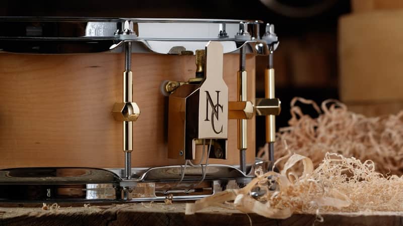 Noble & Cooley *Pre-Order* Solid Shell Classic 5x14" Maple Snare Drum Natural Finish | Made in the USA | Special Order | Authorized Dealer image 1