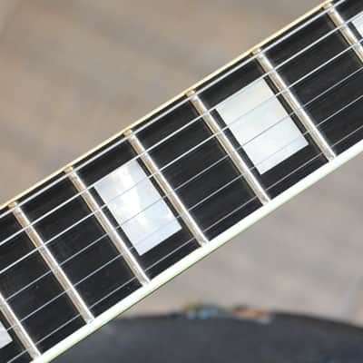 1974 Gibson Les Paul Custom Electric Guitar Black Ebony w/ Nickel Hardware + OHSC image 9