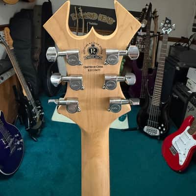 B.C. Rich Warlock WGWHMR Metallic Red with Widow Headstock image 10