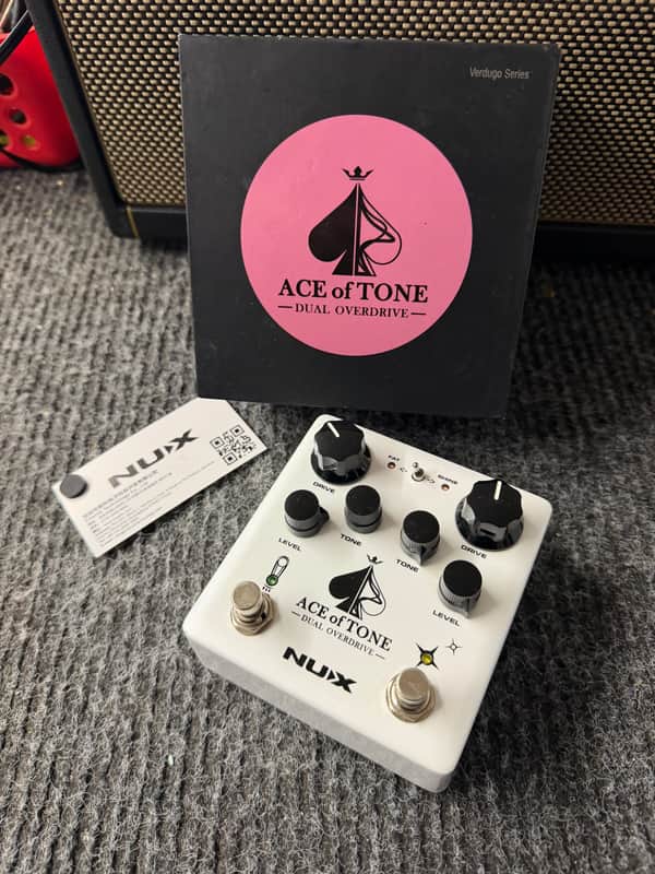 NuX NDO-5 Ace of Tone Dual Overdrive 2021 - Present - White image 1