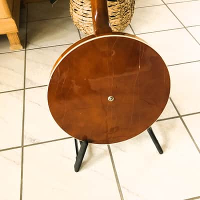 Höfner  Tenor Banjo, model 738, vintage ca 1970 - brown image 10