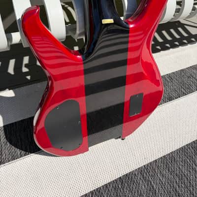 Washburn Status S1000 Late 80’s - Translucent Red image 4