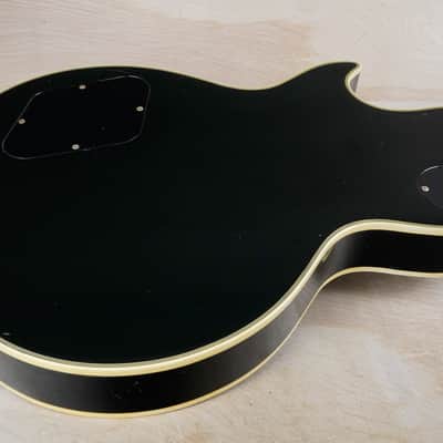 Greco EG600P Peter Frampton Model MIJ 1978 Black 3 PU Custom Maxon Pickups Vintage Japan w/ Bag image 5