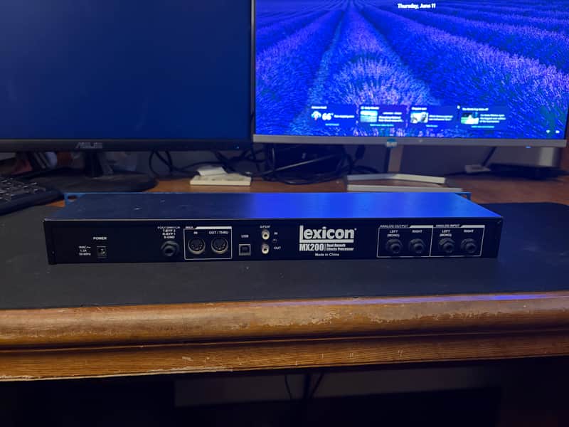 Lexicon MX200 Dual Reverb Effects Processor 2010s - Black image 1