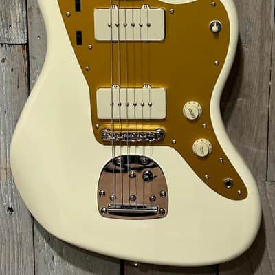 New Squier J Mascis Jazzmaster with Laurel Fretboard - Vintage White, Ships ULTRA Fast! Support Local Business and Buy Here! image 4
