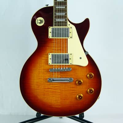 2002 Epiphone Les Paul Standard Made In Korea MIK Sunburst Flame