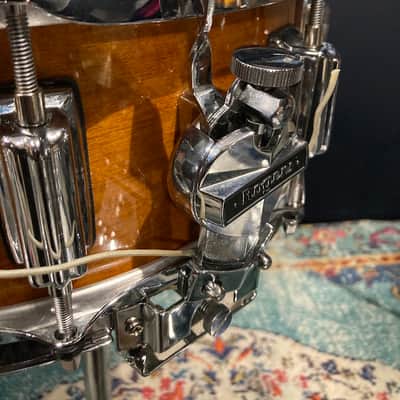 Rogers 14x5" Dyna-Sonic Snare Drum with Beavertail Lugs 2020s - Fruitwood Stain image 16