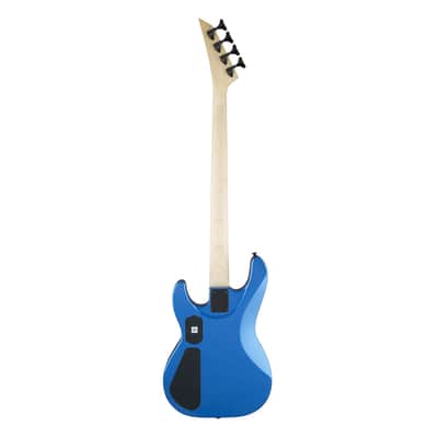 Used Jackson JS Series Concert Bass JS3 - Metallic Blue w/ Amaranth FB image 8