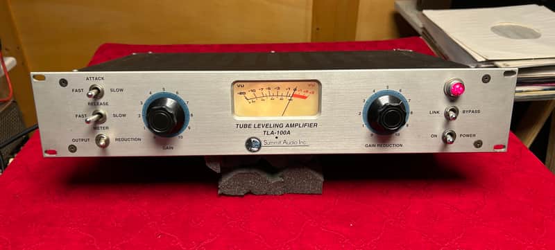 Summit Audio TLA-100A Tube Leveling Amplifier 2010s - Silver image 1