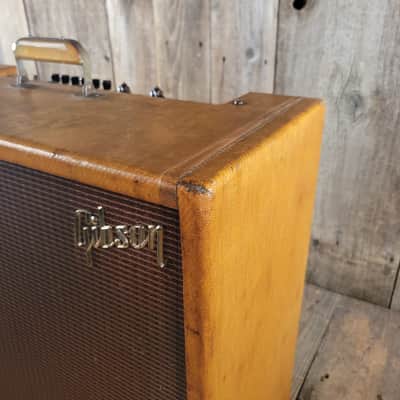 Gibson GA-80 Vari-tone Robin Trower Owned? Tweed Guitar Amp 1959 - Tweed image 6
