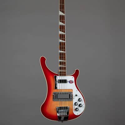 2014 Rickenbacker LTD 4003 FG CB Checkerboard Binding Fireglo Japan Exclusive Run (USA, Fireglo, OHSC) image 1